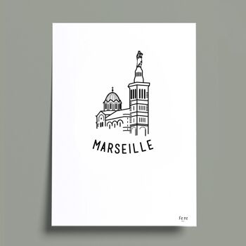 Affiche France, Marseille 3