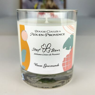 Velas aromáticas gourmet: Algodón de azúcar (50h)