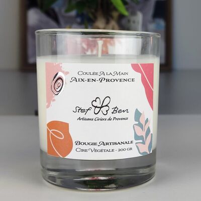 Woody scented candles: Amber (50h)