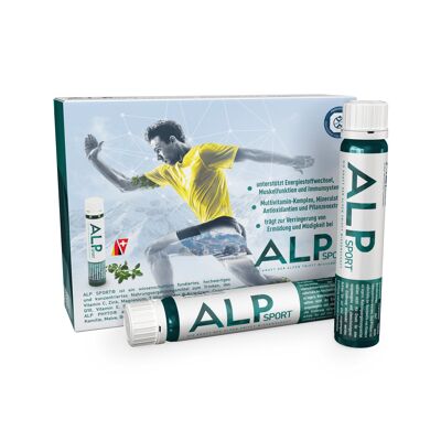 ALP SPORT multivitamin magnesium drinking ampoules for metabolism and regeneration