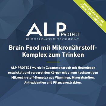 ALP PROTECT Ampoules à boire en vitamines pour le système immunitaire et les performances mentales 7