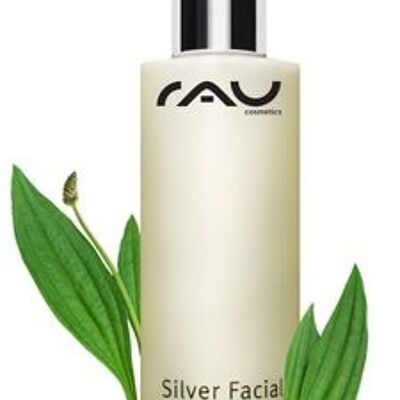 RAU Silver Facial Washgel 200 ml - Gezichtsreiniging met microzilver en smalle weegbree