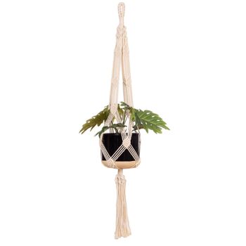 Porte-plantes en macramé SANNA 1