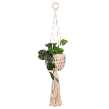 Porte-plantes en macramé INGRID 3