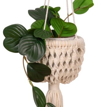 Porte-plantes en macramé INGRID 5