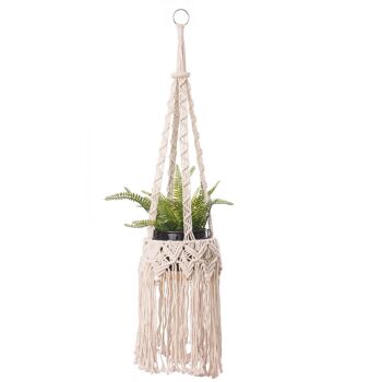 Porte-plantes en macramé RITA 5