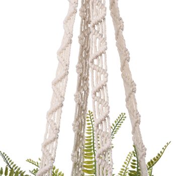 Porte-plantes en macramé RITA 9