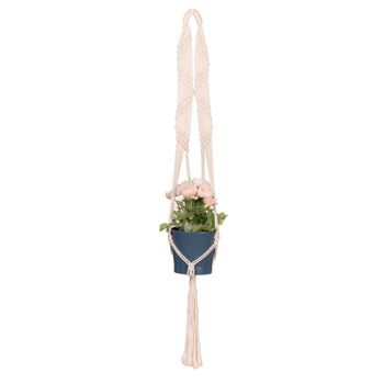 Suspension pour plantes en macramé EDDA 1