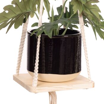 Porte-plantes en macramé BODINE 7