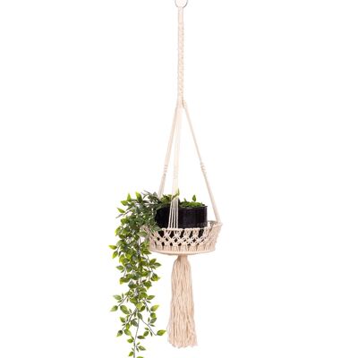 Porte-plantes en macramé FREYJA