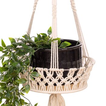 Porte-plantes en macramé FREYJA 7