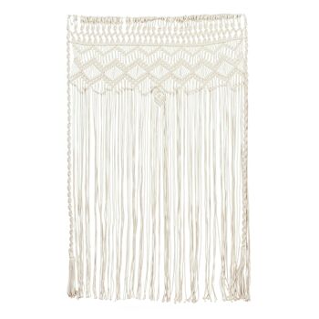 Rideau en macramé ZAIRA 1