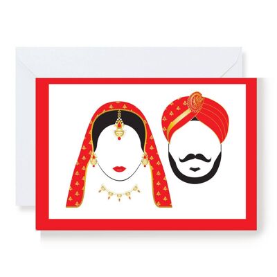 Sikh Wedding Card