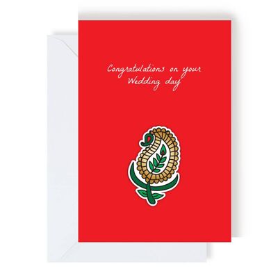Congratulations On Your Wedding Card