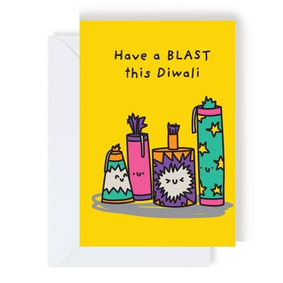 Have A Blast This Diwali Greeting Card