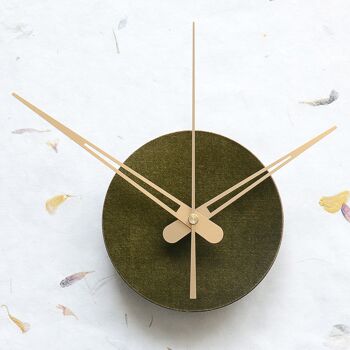 Horloge Murale SPOT Couleur Olive 1
