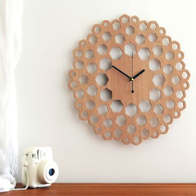 Wall Clock SCALA - Wood Wall Clock for Home Decor