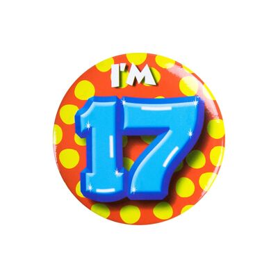 Button klein - I'm 17