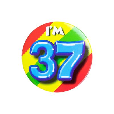Button klein - I'm 37