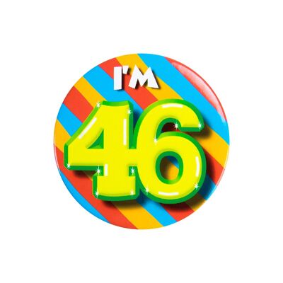 Button klein - I'm 46