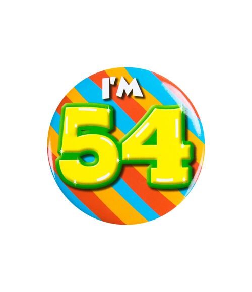 Button klein - I'm 54