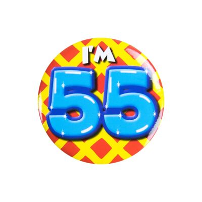 Button klein - I'm 55