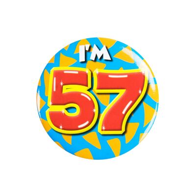 Button klein - I'm 57