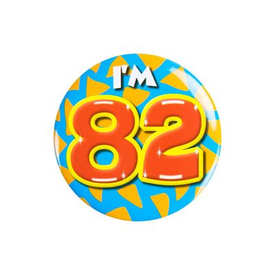 Button klein - I'm 82