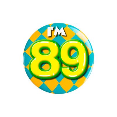 Button klein - I'm 89