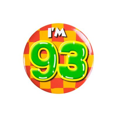 Button klein - I'm 93