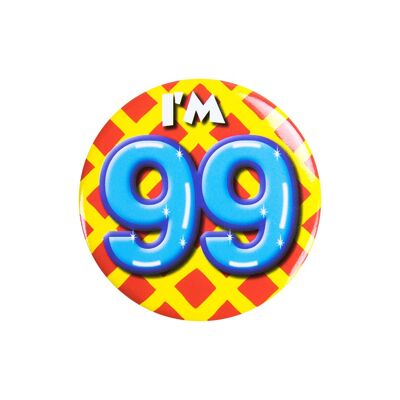 Button klein - I'm 99