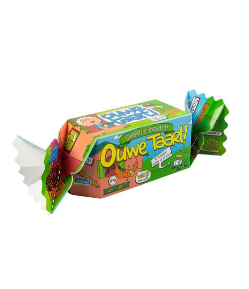 Kado/Snoepverpakking Fun - Ouwe taart