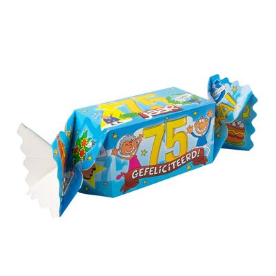Kado/Snoepverpakking Fun - 75 jaar