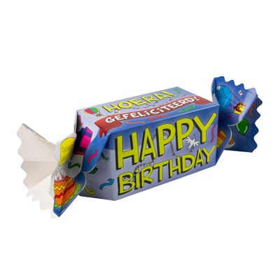Kado/Snoepverpakking Nieuw - joyeux anniversaire