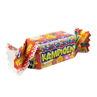 Kado/Snoepverpakking-Spaß - Kampioen