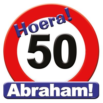 Huldeschild - 50 Jahre Abraham