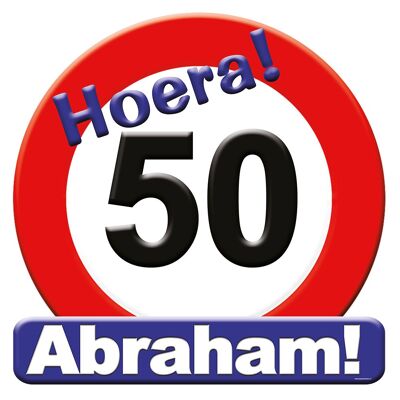 Huldeschild - 50 jaar Abraham