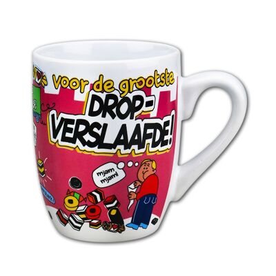 Cartoonmok - Drop verslaafde