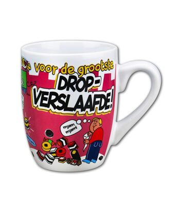 Cartoonmok - Drop verslaafde