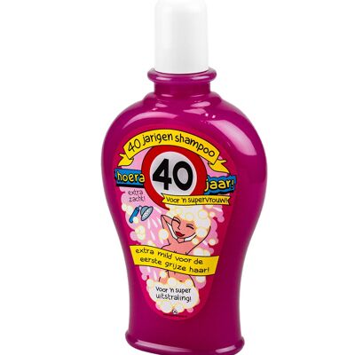 Shampoo divertente - 40 anni di età