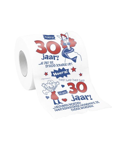 Toiletpapier - 30 vrouw