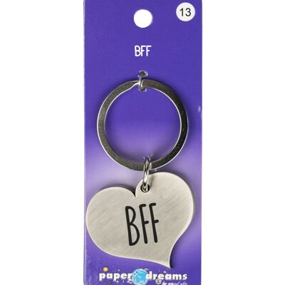 Hart sleutelhanger - BFF