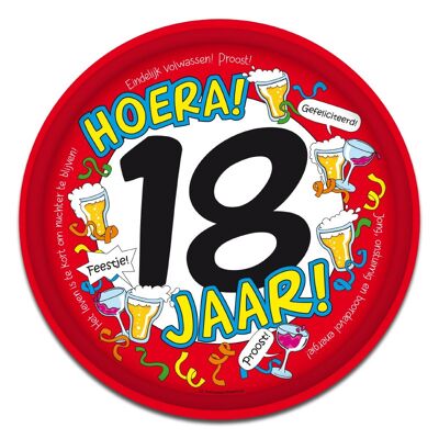 Dienblad - 18 ans