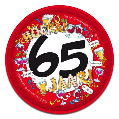 Dienblad - 65 ans