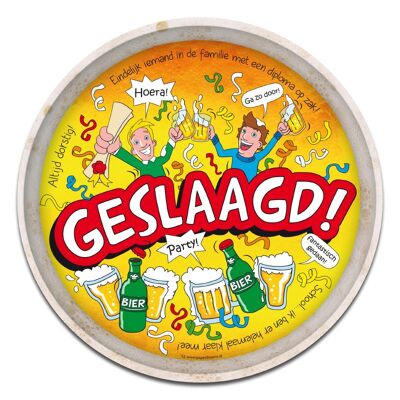 Dienblad - geslaagd