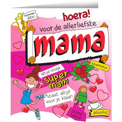 Wenskaarten - Mama Cartoon