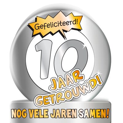 Wenskaarten - 10 Jahre getrouwd