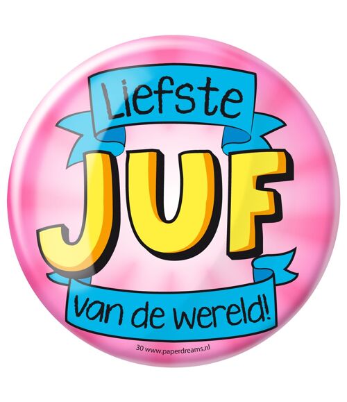 Button XL - Juf
