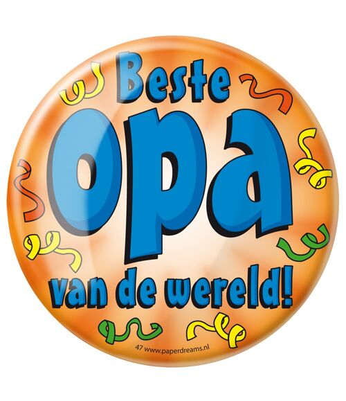 Button XL - Beste Opa