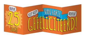 Carte Surprise - 25 jaar